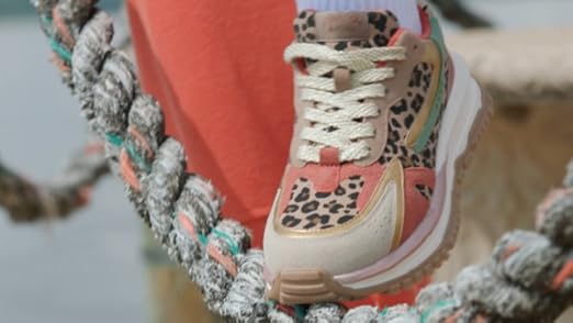 Amazon.com | Blowfish Malibu Womens Leo Sneaker Cloud Blue/Leopard